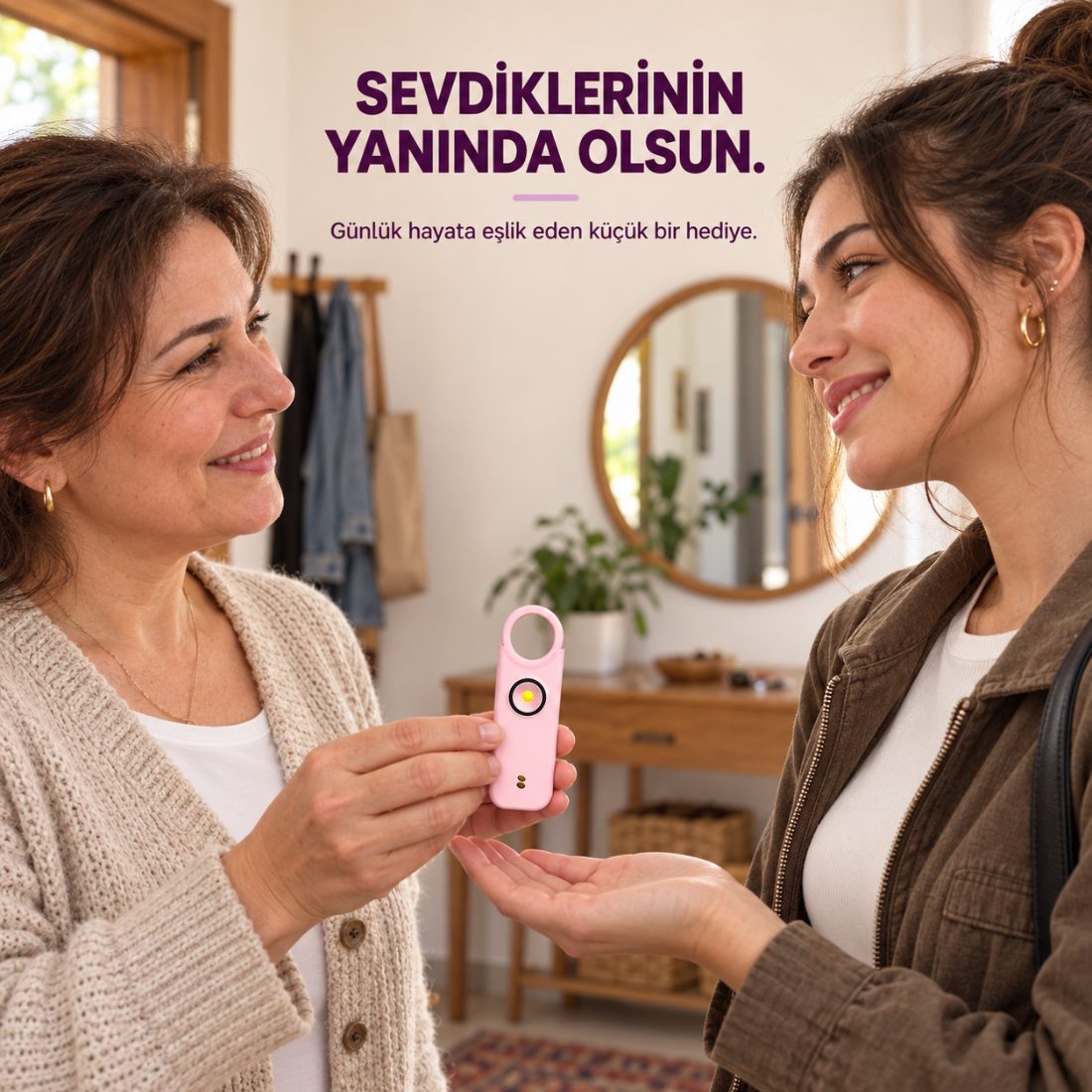 Hediye olarak Saveria alarm